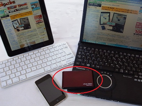 iPadでも高速通信、ポケットサイズの超小型モバイルWiMAXルーター「URoad-7000SS」を使い始めてみた