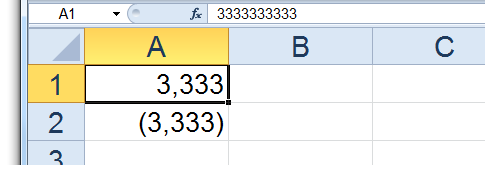 百万単位 千円単位でマイナスの値をカッコ表示 Excel エクセル の使い方 セルの書式設定 数値の表示形式