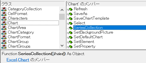 SeriesCollection 1 Values Excel VBA Chart